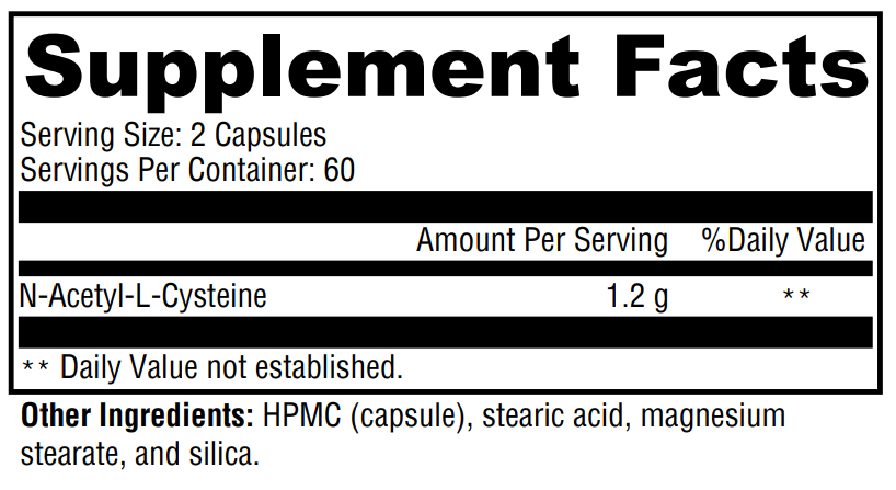 TruNac™ N-Acetyl L-Cysteine